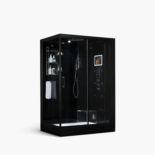 Platinum Anzio Steam Shower (Black)