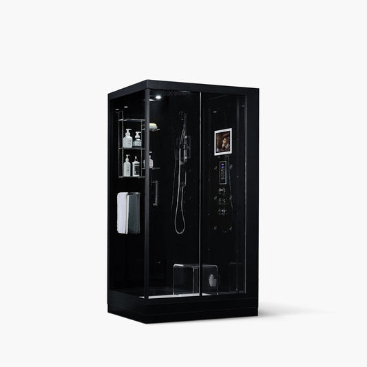 Platinum Lucca Steam Shower (Black)