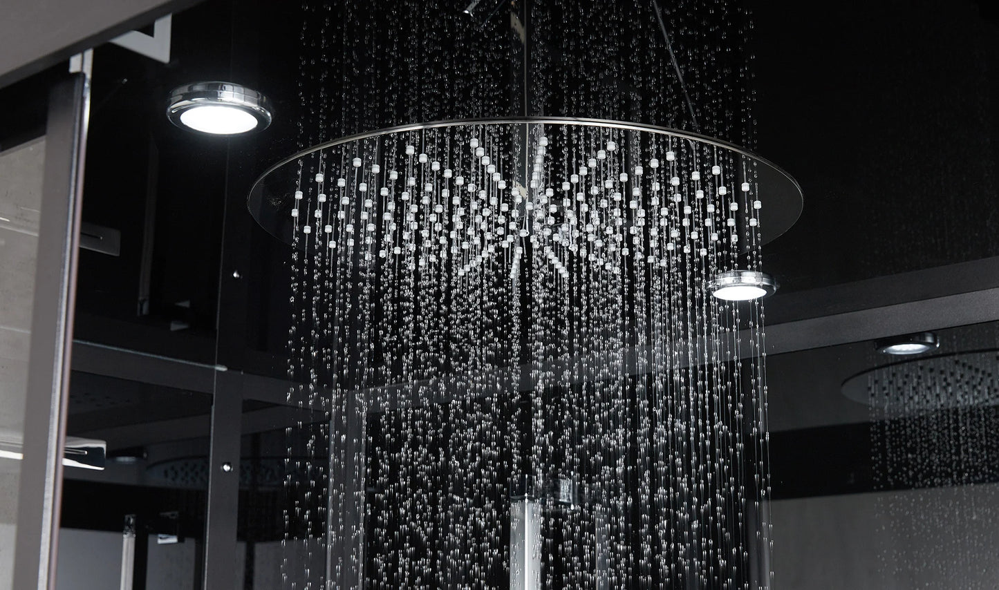 Platinum Anzio Steam Shower (Black)