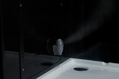 Platinum Anzio Steam Shower (Black)