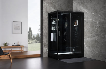 Platinum Anzio Steam Shower (Black)