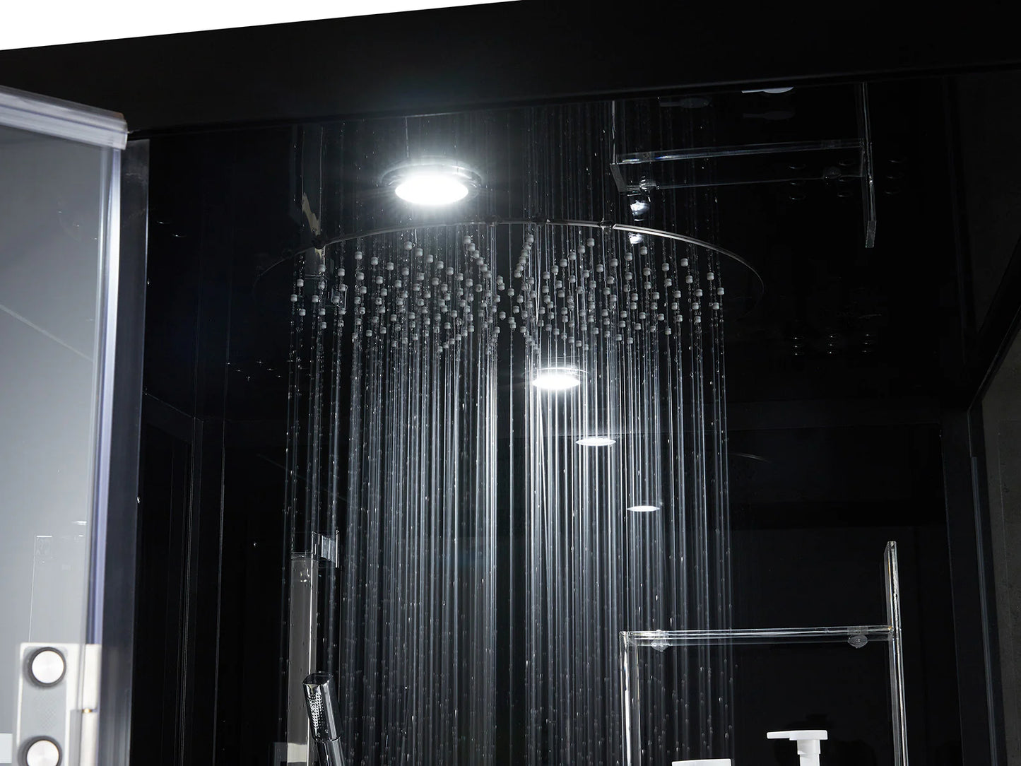 Platinum Arezzo Steam Shower (Black)