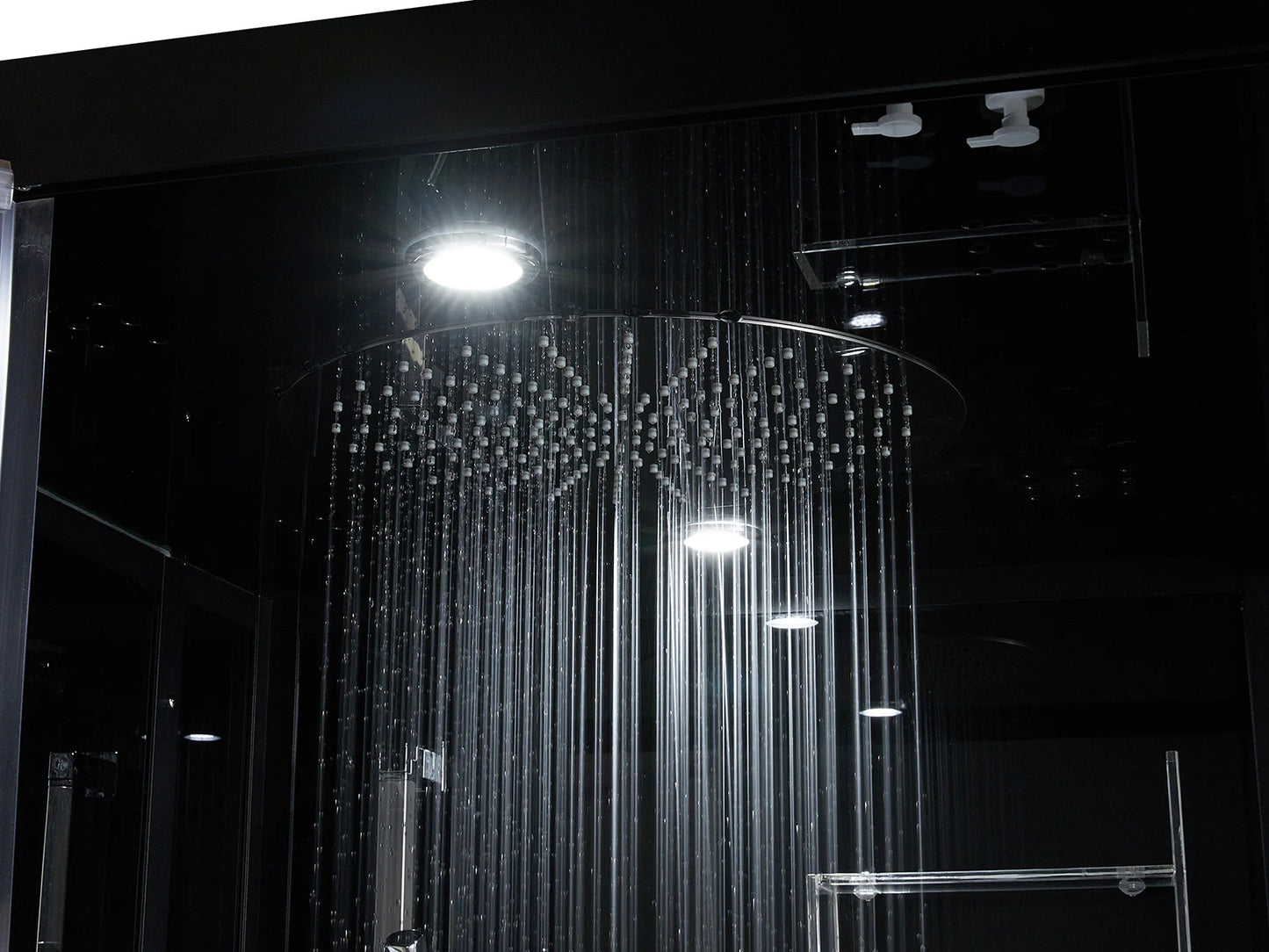 Platinum Arezzo Steam Shower (Black)