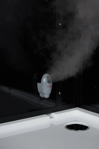 Platinum Lucca Steam Shower (Black)