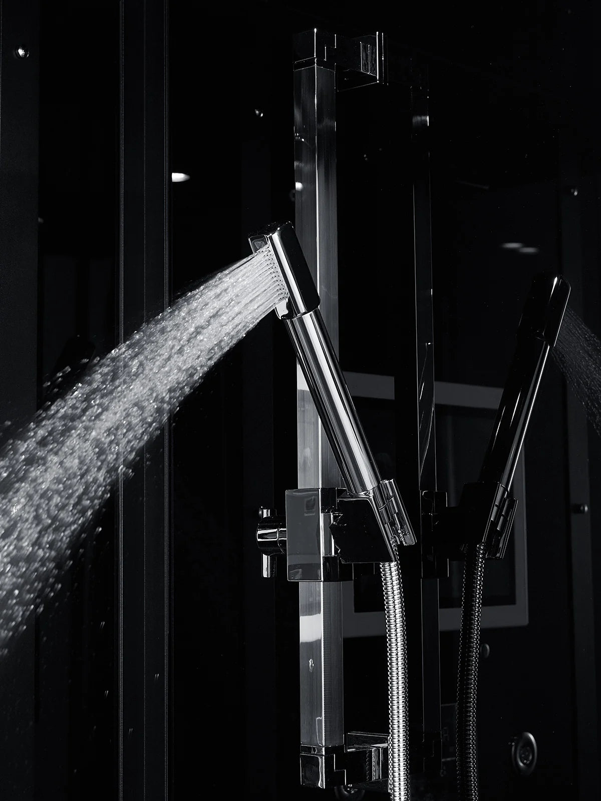 Platinum Lucca Steam Shower (Black)