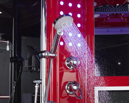 shower with steam generator