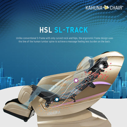 Kahuna Massage Chair Exquisite Rhythmic HSL Blackmassage chair Black massage chair for sale